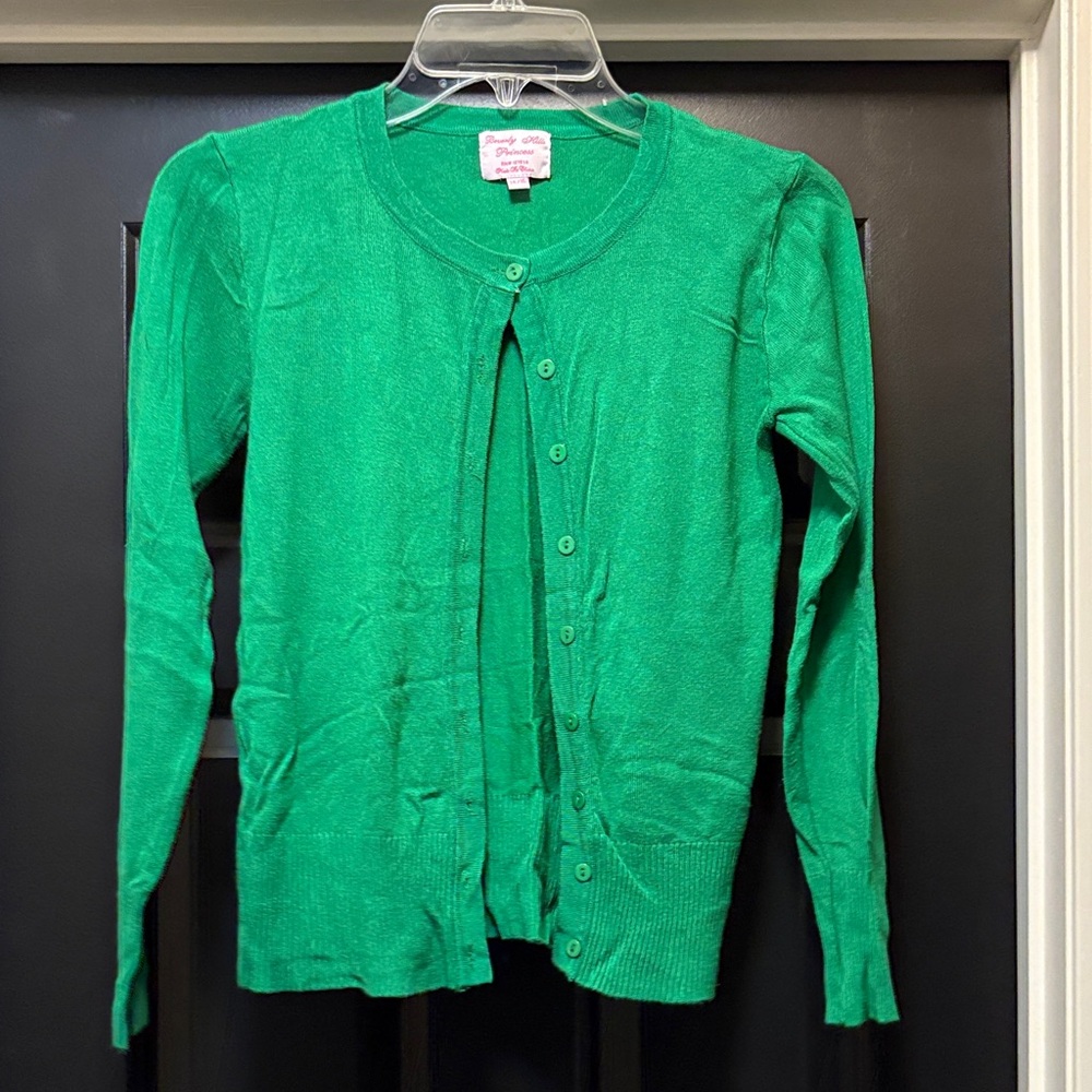 Green girls Sweater